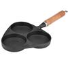 Nonstick Egg Pan 3-Cup Pancake Pot Kitchen Supplies Breakfast Skillet  Restaurant