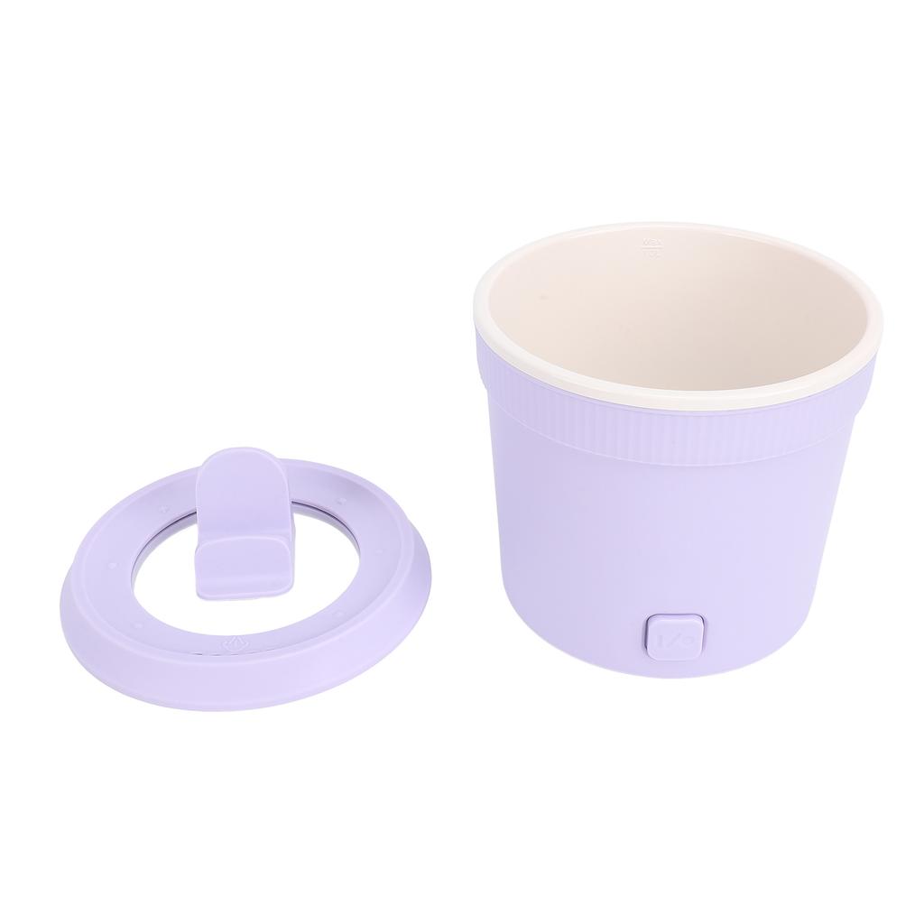 1 л 400 Вт электрическая кастрюля с визуальной крышкой слот для телефона анти сухое горение анти пригорание многофункциональный