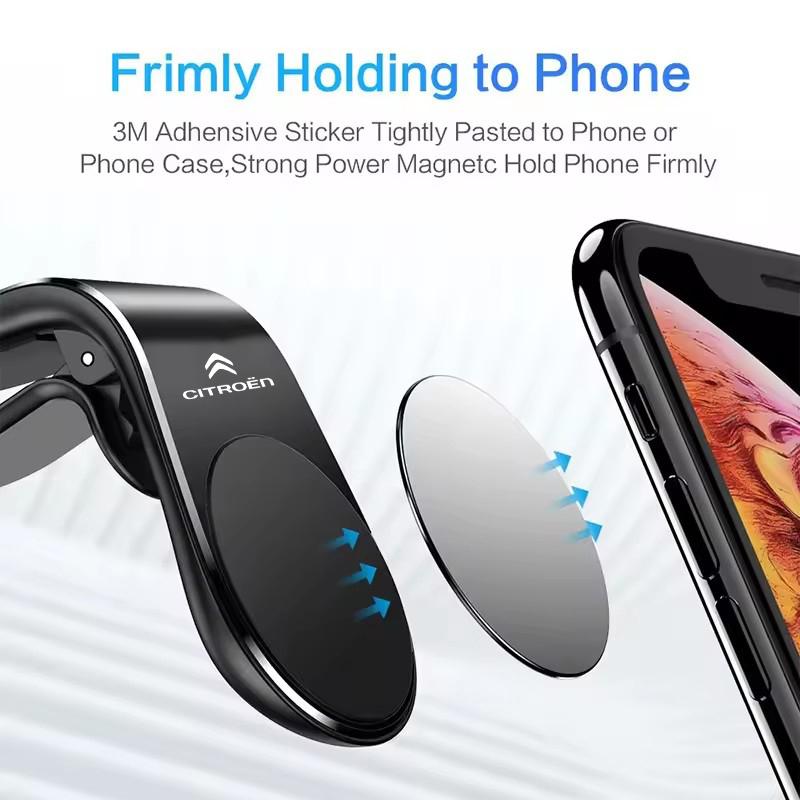 Magnet Phone Holder GPS Stand Air Vent Clip Car Accessories For Citroen C5X C3 C5 C4 AIRCROSS Cactus PICASSO e-C3 e-C4 C1 C6 C2 aik256