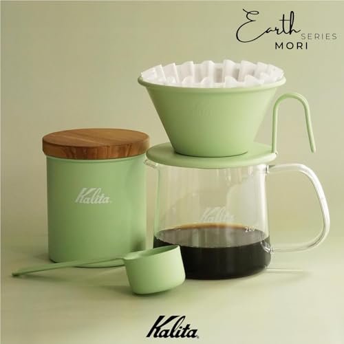 [Эксклюзивно для Amazon.co.jp] Kalita Серия Earth MORI Кофе-дриппер Серия Wave Нержавеющая сталь 1-2 порции WDS-155 Серия Earth Mori Ремесленник Цубамэ