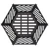 Fire Pit Black 60 x 53 x 30 cm Steel