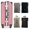 Black Silver Suitcase Lock Buckle Anti Theft 3 Digit Combination Lock Durable Luggage Key Lock