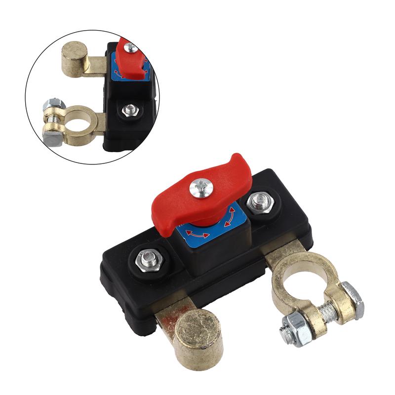 12V Vehicle Battery Cut Off Switch Disconnect Isolator Power Cut Off Switch for Car Truck Bus RV Boat and Trailer Batteries