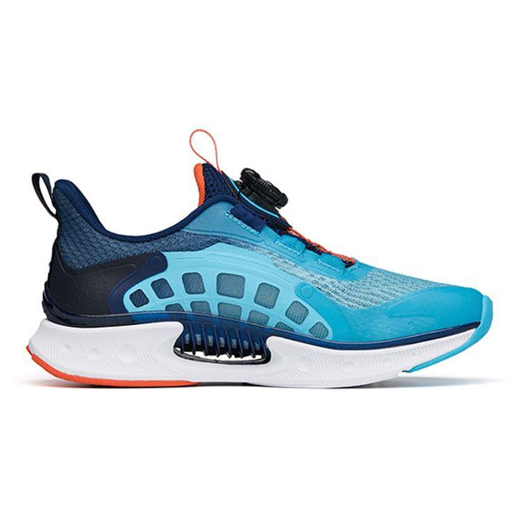 Anta Кроссовки для бега Kids Wind Chaser 4.0 с защитой от скольжения, амортизацией, прочные, низкие, детские, синие 312225516-9