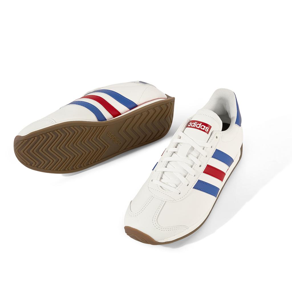 Adidas RUNVISTA Беговые кроссовки Мужские Белые Синие Красные HQ2317