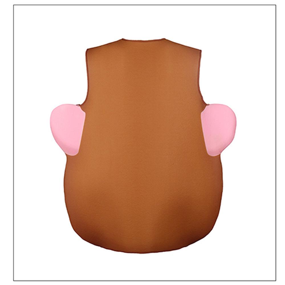 Cartoon And Anime Costume Round Face 3d Ears Sleeveless Pullover Costume Tank Top For Men And Women Halloween Couple Outfits