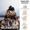 1pc Scarface-Inspired Home Decor: Cozy Blanket, Perfect Gift for Bedroom, Living Room, Travel, Camping, Car, Beach, Office Naps, Ideal Sofa Throw, Out