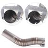 Motorcycle Exhaust Middle pipe link pipe For suzuki GSXR1000 GSX R1000 GSXR 1000 2005 2006 Link Pipe