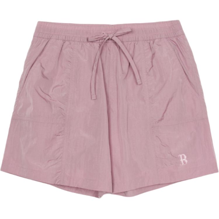 New MLB Casual Shorts Women's Pink 3FSMB0453-43PPM