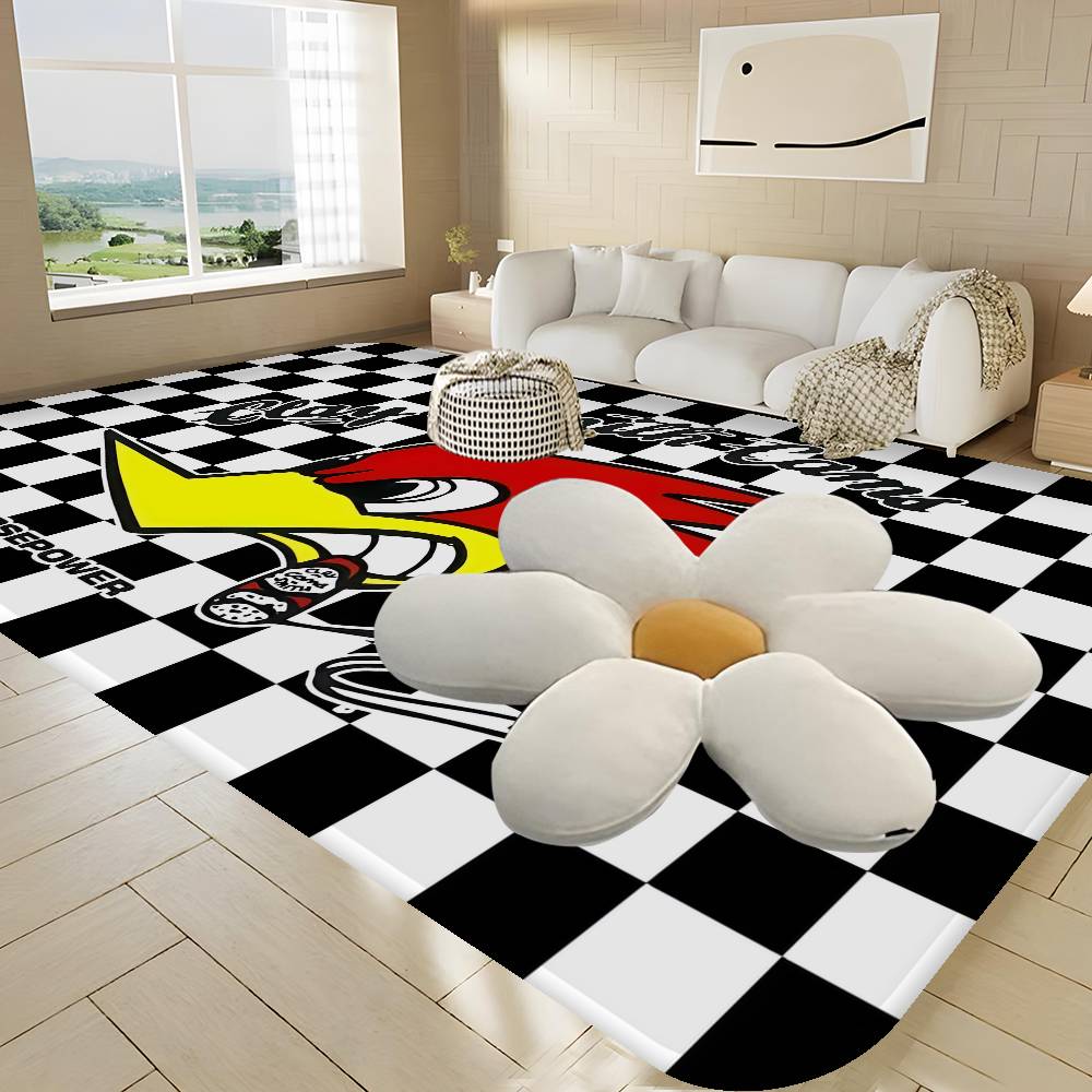 Mr H-Horsepower Clay Smith Floor Mat INS Style Soft Bedroom Floor House Laundry Room Mat Anti-skid Household Carpets