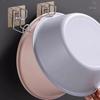 Washbasin Hook Non Perforated Wall Mounted Adhesive Hook Kitchen Storage Rack Hook Bathroom Seamless Hanging Basin Artifact