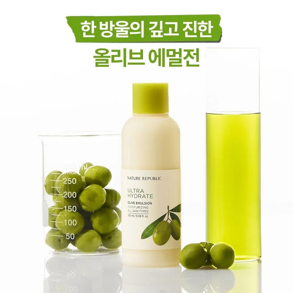 1+1 Nature Republic Истинно увлажняющий тоник с оливковым маслом 180 мл