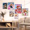 C-CardcaptorS S-Sakura Милая Розовая Девочка Качественные Принты и Постеры Водонепроницаемые Бумажные Наклейки Постеры для Кофейни Бара