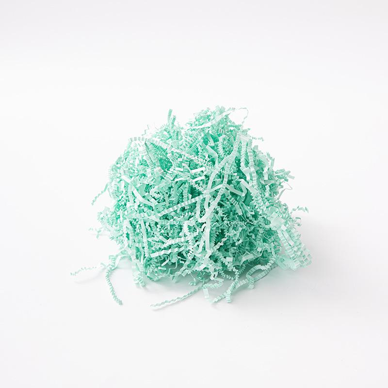 High-End Raffia Gift Box Filler - Shockproof Crepe Paper Shredded for Fruit & Wine Packaging