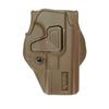 Holster for GLOCK G17 G18 G19 Polymer Attachment and Detachment Angle Adjustment [LayLax][CQC Glock][Right Hand][Tan] One-touch