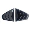 Для Volkswagen Jetta MK6 2012 2013 2014 2015 2016 2017 2018 Автомобильная задняя оконная решетка-жалюзи Защитная накладка Боковой вентиляционный люк Жалюзи Декоративная наклейка