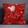 Наволочка для украшения дома на День святого Валентина с узором Купидона, квадратная наволочка, украшение для дома и офиса, наволочка