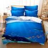 White Swans ,Snowflakes,Sharks 3D Bedding Set Single Double Duvet Cover Set Bedlinen Bedroom Decor Home Textile Bedspread Hot