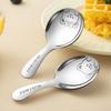 Cute Salt Spoon 304 Stainless Steel Children's Dessert Spoon Short Handle Ice Cream Spoon Kitchen Mini Condiment Scoop
