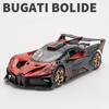 1/32 Bugatti Bolide Supercar литая игрушечная модель автомобиля со звуком и светом детские игрушки коллекционные предметы подарок на день рождения