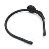 PRADA 7WN Witch motif Hair accessory Hair Band Leather Black/GoldHardware