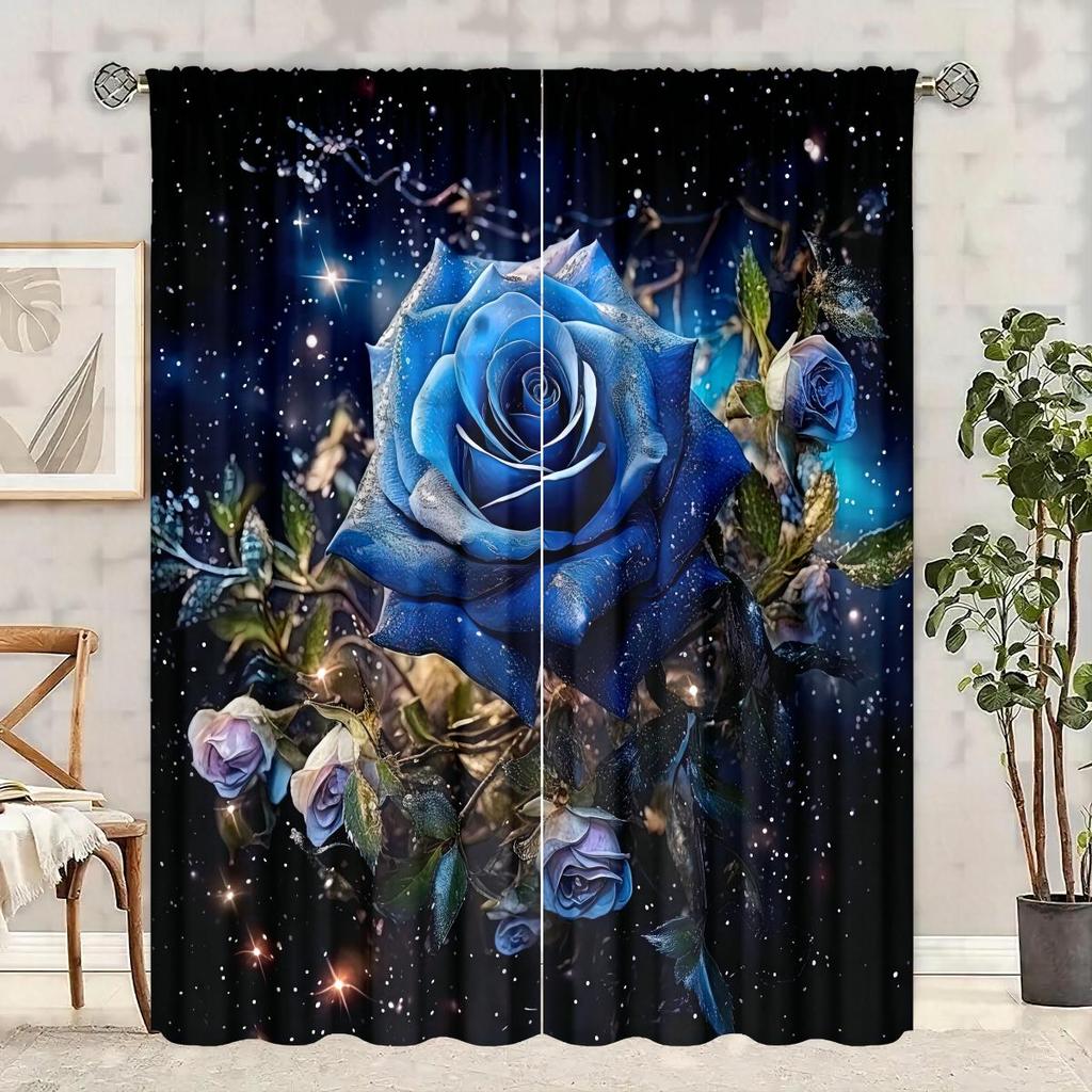 2 шт. - на заказ - напечатанная штора - материал полиэстер - для спальни гостиной кабинета занавеска, препятствующая приватности