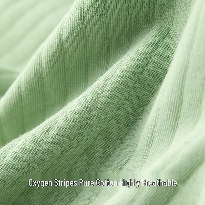 Youkeshu Мужские трусы-боксеры с U-образным гульфиком из чистого хлопка 7A, антибактериальные, 4 штуки