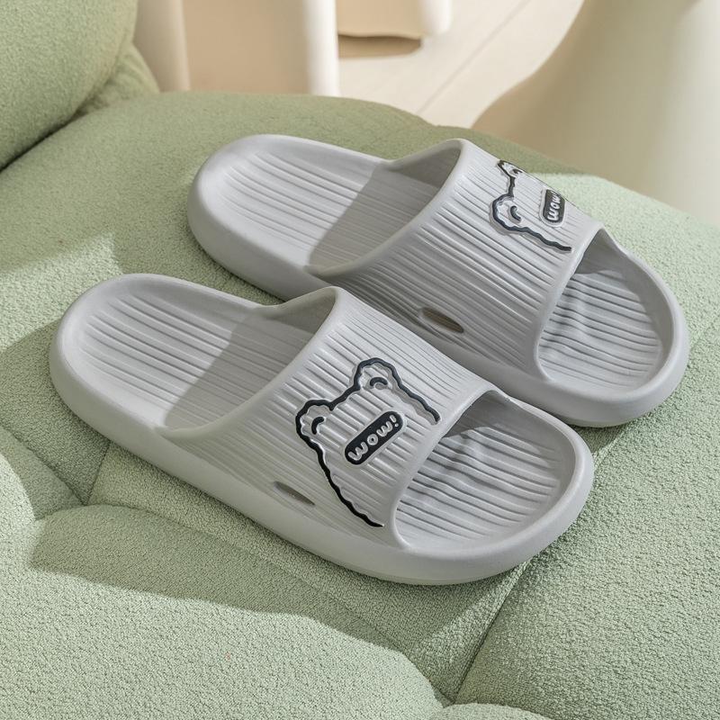 Нескользящие тапочки для ванной комнаты. Специальный материал Eva для душа. Нескользящий, против запаха. Быстросохнущий. Мужской и женский. Домашний. В помещении.