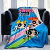 1pc, Powerpuff Girls Throw Blanket, Soft & Cozy for Home Decor, Couch Cover, Travel, Camping, Car, Beach, Office Nap, Perfect Gift for FriendsA013