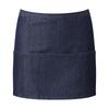Premier Colours Collection Denim 3 Pocket Bar Apron
