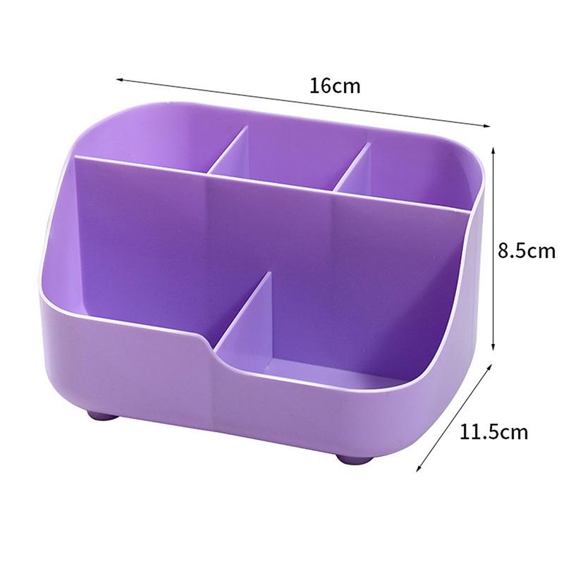 5-сеточный держатель для ручек большой емкости, многофункциональный держатель для кистей для макияжа, высококачественный пластиковый настольный органайзер, ведро для хранения