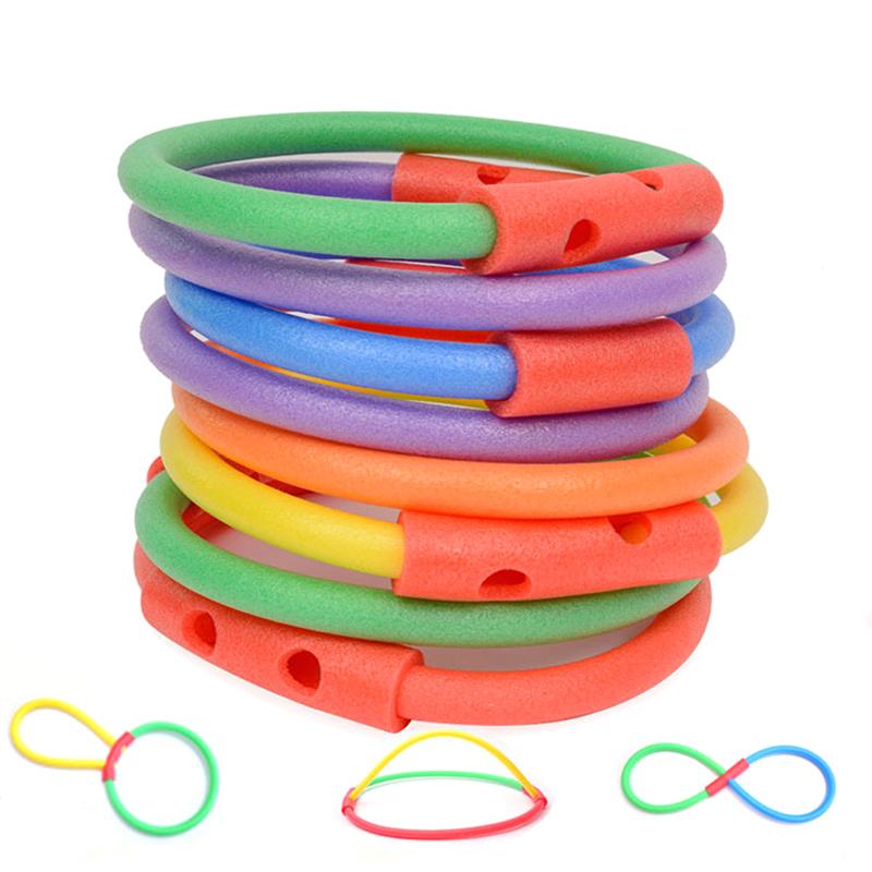 Полый гибкий плавательный бассейн, поплавок для воды, пена, лапша, соединитель, поплавковая ручка