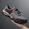 Men's Shoes 2024 Summer New Mesh Breathable Sneakers Korean Version Trendy Soft-soled Outdoor Sneakers