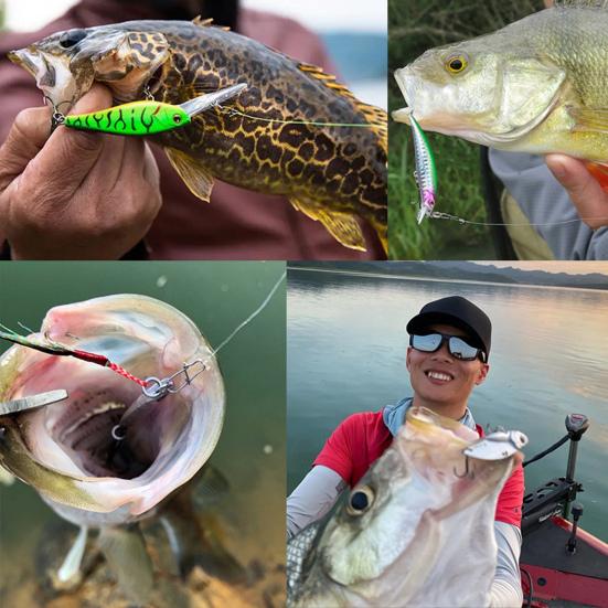 Artificial Lure Shrimp Fake Bait with Sharp Hook Realistic Looking Bright Color Lightweight Portable Bionic Bait Hard Lure