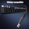 USB-C — DC повышающий преобразователь напряжения, адаптер с регулируемым напряжением для ноутбука и роутера PD140W /5V/9V/12V/15V/20V/28V