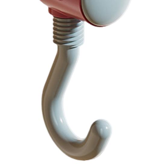 Desk Hook Adjustable Tightness Versatile Plastic Wall Hook Punching Free Traceless Foldable Portable