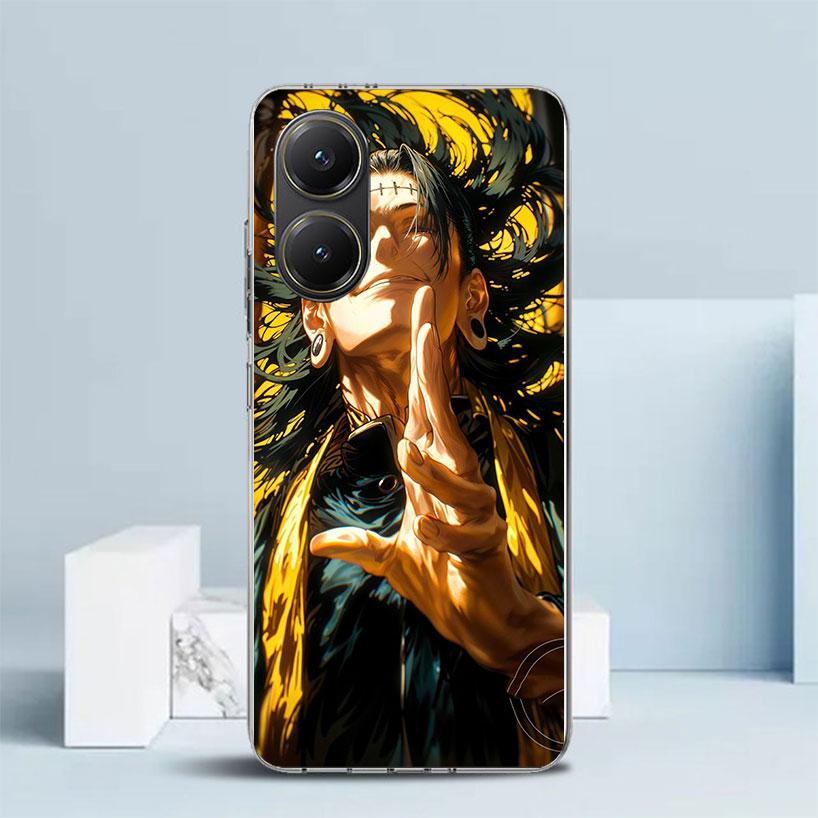Kaisen J-Jujutsu Geto Suguru Чехол для телефона для Xiaomi Poco F7 Ultra X5 X6 X7 Pro M7 Redmi 15C 15 13C 13 12C 12 10C 10 10A 9 9C 9A 9