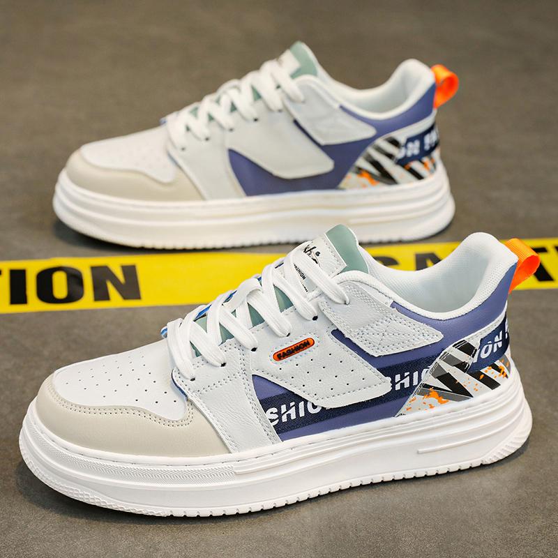 Новые летние дышащие спортивные и повседневные маленькие белые кеды
