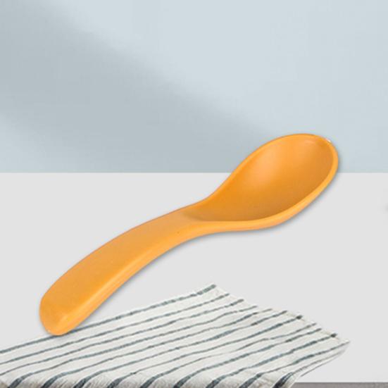 10 шт. надежные, легко моющиеся, безвкусные для питья, супа, ложки для еды в скандинавском стиле, товары для дома, студенческие ложки