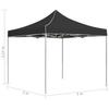VidaXL Folding Reception Tent Garden Gazebo Patio Gazebo Terrace Pavilion Outdoor Tent Aluminum 2x2 48927