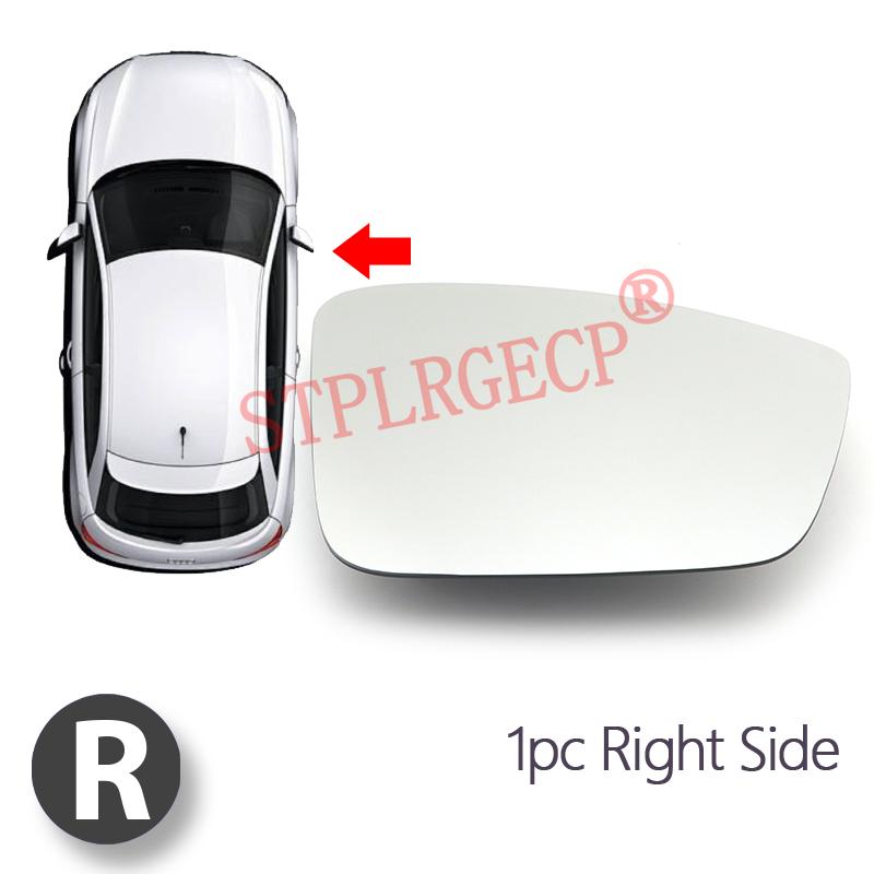 For Seat Mii Toledo 12-19 Citigo 11-20 UP! 11-16 Left or Right Door Side Wing Clear Mirror Glass Heated Rear View Replacement