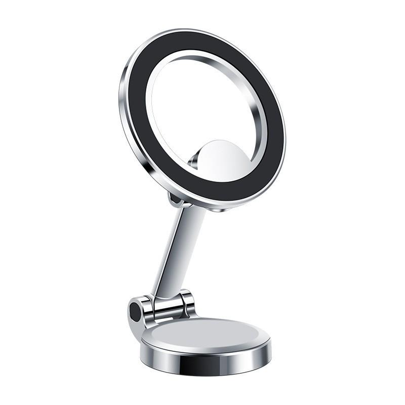 Многофункциональный магнитный держатель для телефона в автомобиль из цинкового сплава - Складной и клейкий для приборной панели