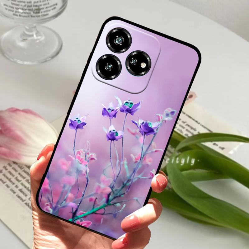 For ZTE Nubia V60 Case Fashion Soft Silicone TPU Phone Protective Cover For ZTE Axon 60 Fundas Blade V60 Shockproof Bumper Cases