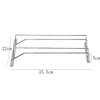 Red Wine Glass Goblets Hanger Racks Stainless Steel Shelving Organizer Upside Down Stemware Home Bar Pub Holders 2025 New