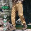 EASTERN CAMEL Men's Loose Fit Ice Silk Quick-Dry Cargo Jogger Pants