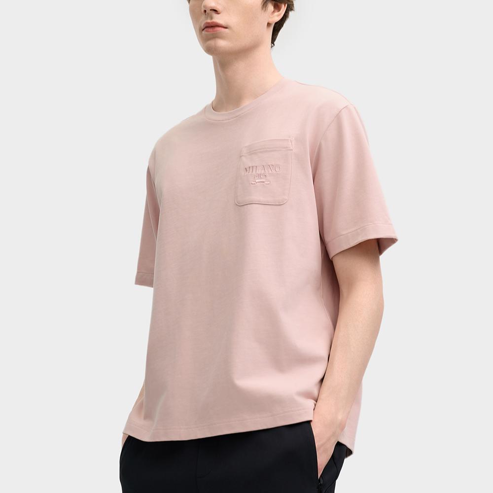 Fila Мужская футболка MILANO Нежно-розовый F11M515105F-PK