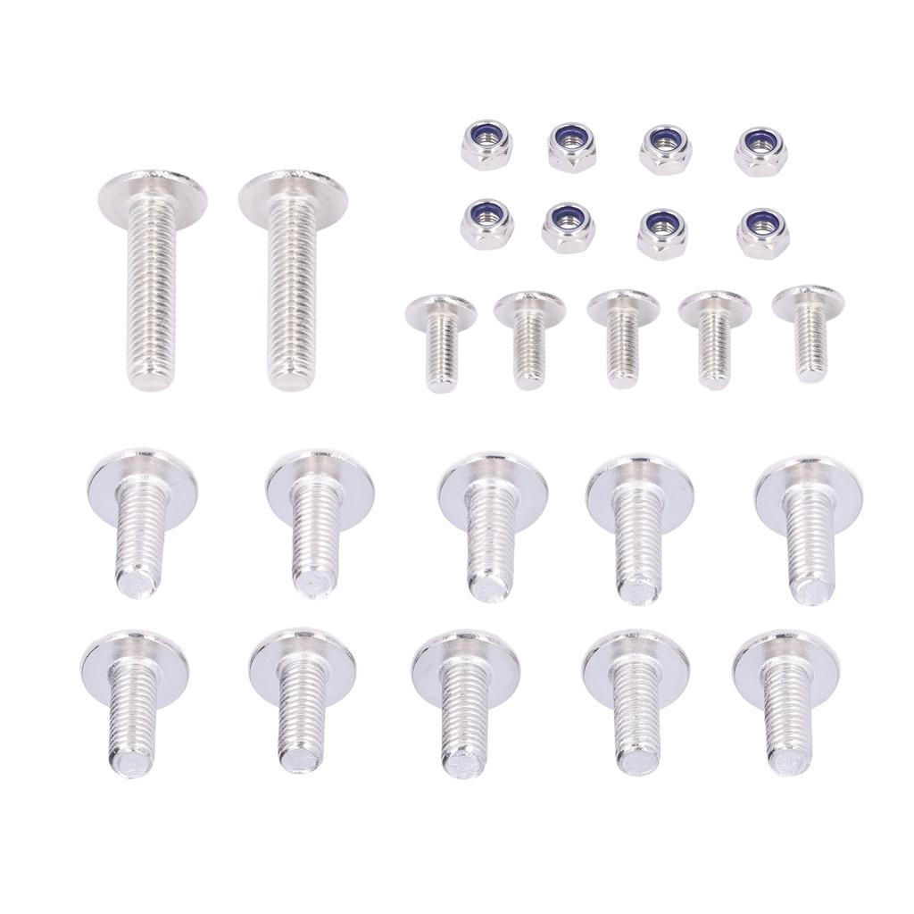 25 шт. Комплект болтов, винтов и гаек для мотоциклетного крыла, нержавеющая сталь 90149?06306 Замена для Banshee