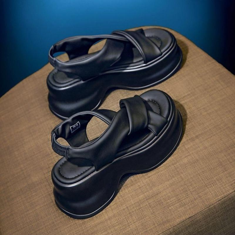 Босоножки на платформе в стиле ретро для женщин