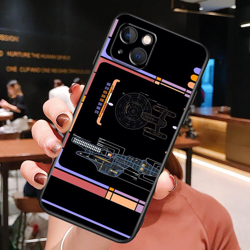 Stars And Treks Case For iPhone 14 15 16 Pro Max 11 12 13 Mini X XR XS Max 14 Plus Soft Cover