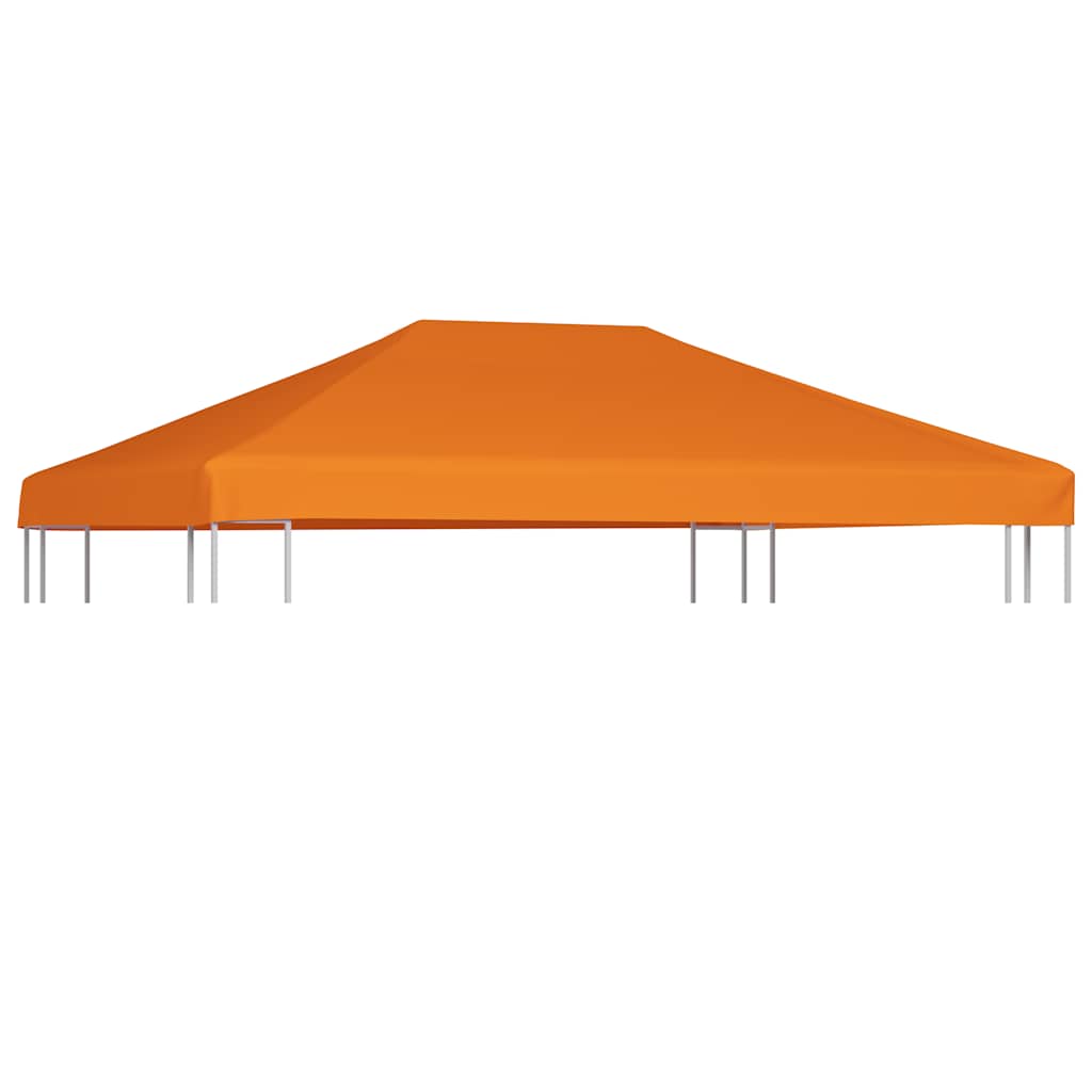 Pavilion Roof Cover 310 g m² 4 x 3 m Orange